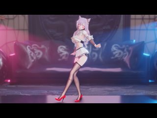 keqing • ke cin • genshin impact mmd r18 (black)