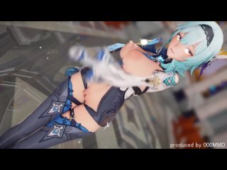 eula • eola • genshin impact mmd r18 (000mmd)