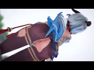 ganyu • gan yu • genshin impact mmd r18 (000mmd)